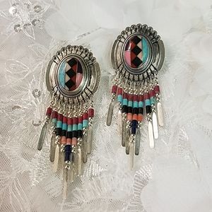 Southwestern Sterling Silver Earrings
